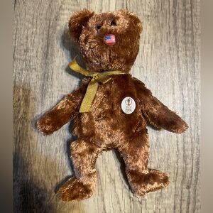 Ty Beanie Buddy 2002 Fifa World Cup Bear